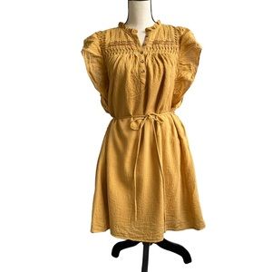 LOFT Mustard Dress